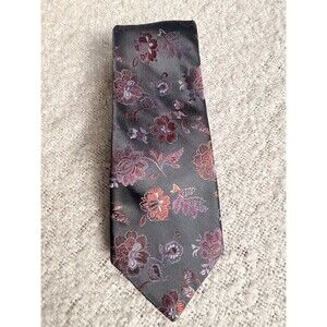 Ike Behar Tie Mens 100% Silk Handmade USA